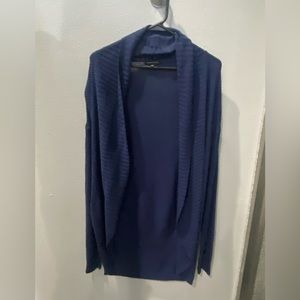 Navy cardigan sweater -size medium